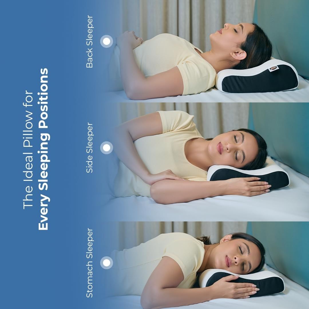 Calmsora™ Orthopedic Memory Foam Pillow