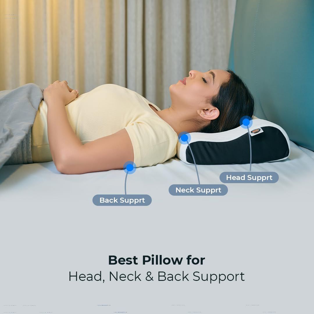 Calmsora™ Orthopedic Memory Foam Pillow