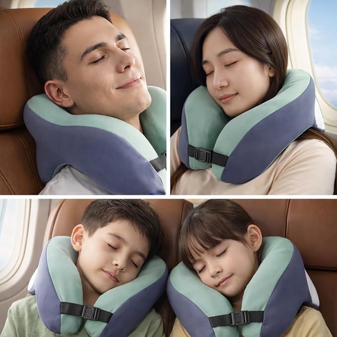 Calmsora™ Lightweight Neck Pillow for Travel